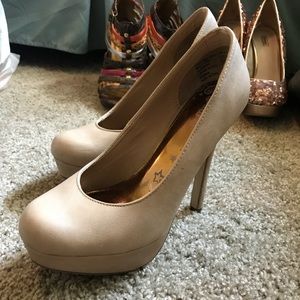 Nude heels